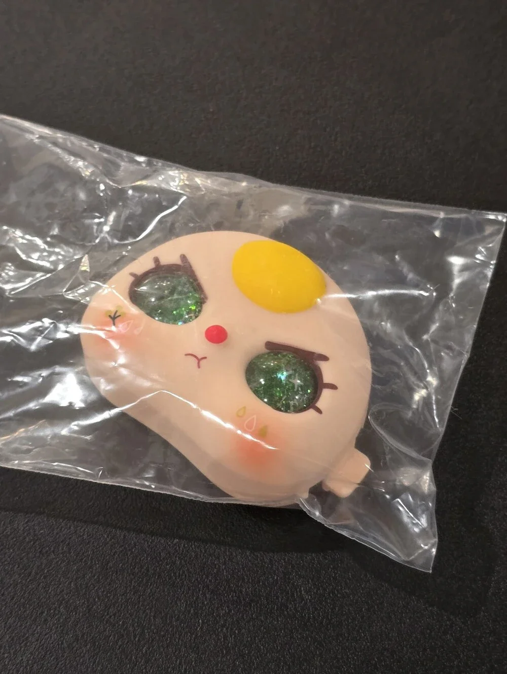 Baby Three Rare Motion Glitter Eyes Face Replacement